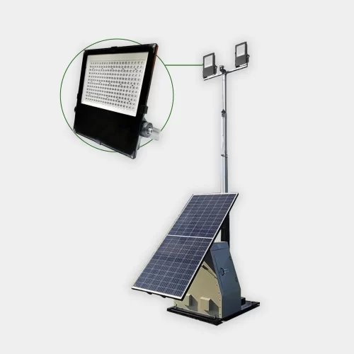 luminaria solar power portatil fijo
